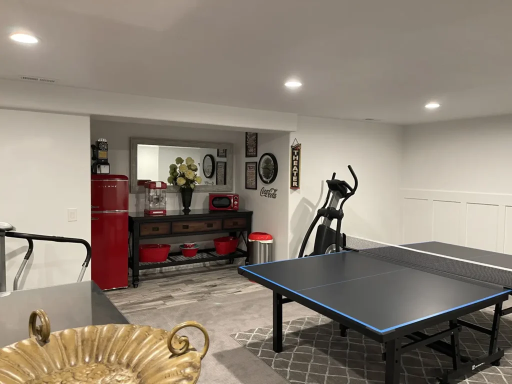 Basement Game Room